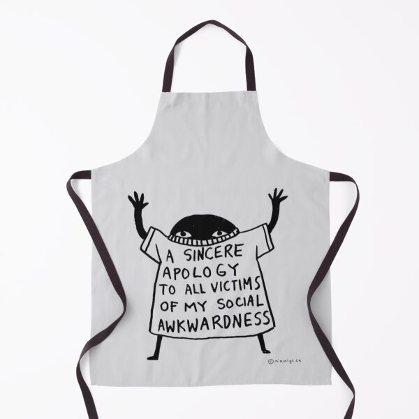 Item preview, social awkwardness designed and sold by Pretty Postcards.