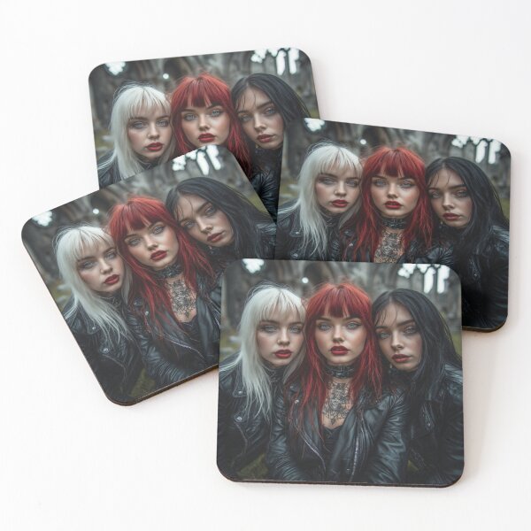 Item preview, Goth Girls Art designed and sold by TheDarkWardrobe.