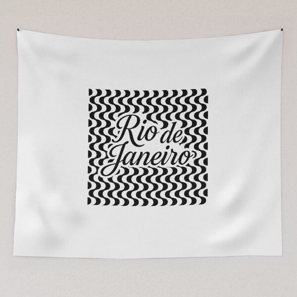 Item preview, Rio de Janeiro City Vibes • Tropical Elegance & Brazilian Soul Art Print designed and sold by Psycho-Crazy.