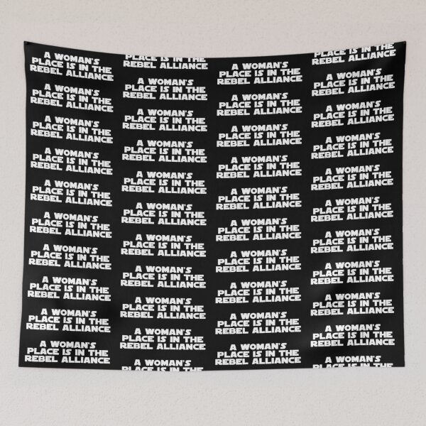 Item preview, Rebel Aligned Women (white, bold) designed and sold by AllQueerHere.