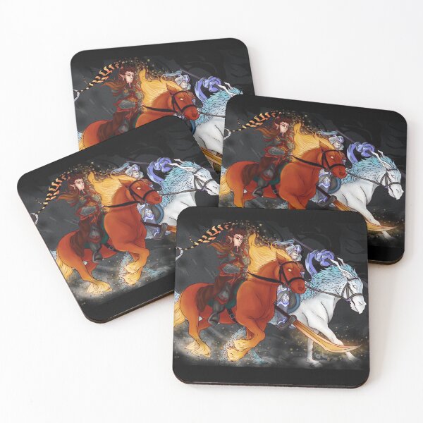 Item preview, The Charge of Lu Bu and Zhang Liao designed and sold by AstralRavens.