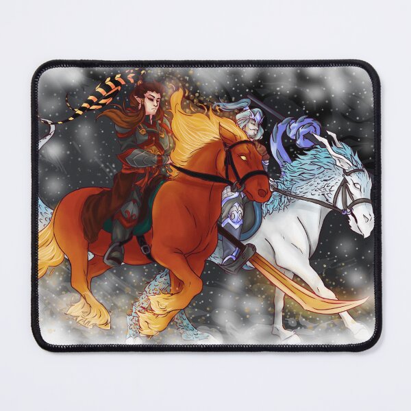 Item preview, The Charge of Lu Bu and Zhang Liao designed and sold by AstralRavens.