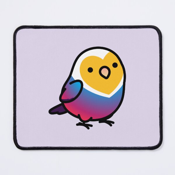Item preview, Polyamorous Pride Lovebird (Updated) designed and sold by birdhism.