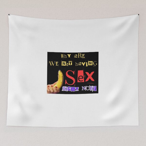 Item preview, Why Are We Not Having Sex Right Now? – Bold Pop Art Statement designed and sold by Artitude Studio.