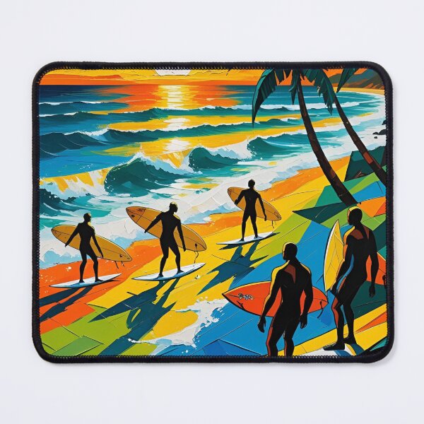 Item preview, Beach through abstract glasses designed and sold by MarekNocon3.