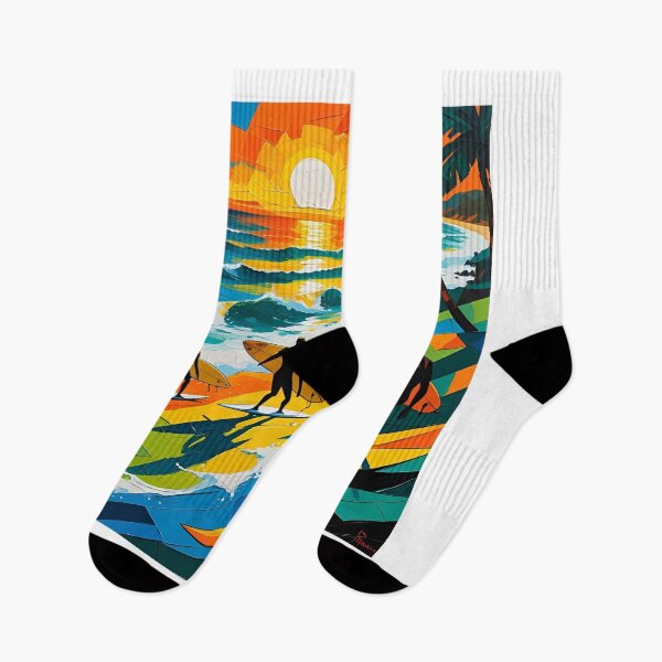 Item preview, Beach through abstract glasses designed and sold by MarekNocon3.