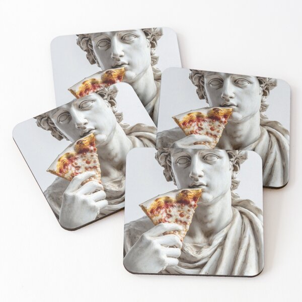 Item preview, classic pizza designed and sold by Pretty Postcards.