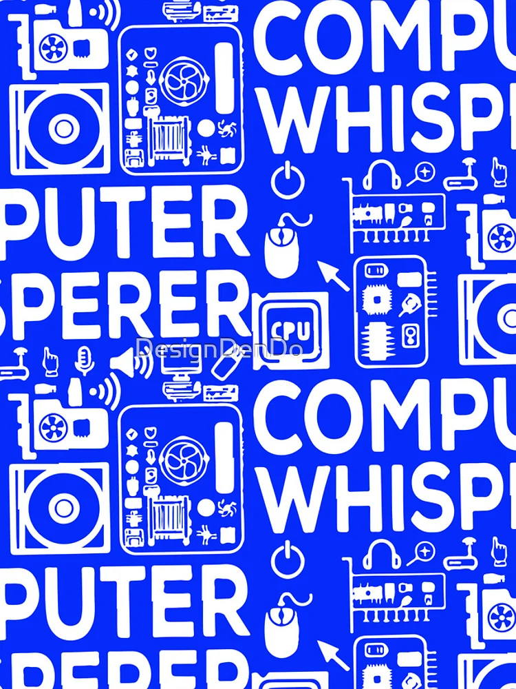 Thumbnail 4 of 4, Samsung Galaxy Phone Case, Computer Whisperer, IT Tech, Computer Nerd, Software Engineer, Computer Science, Computer Engineer designed and sold by DesignDenDo ⭐⭐⭐⭐⭐.