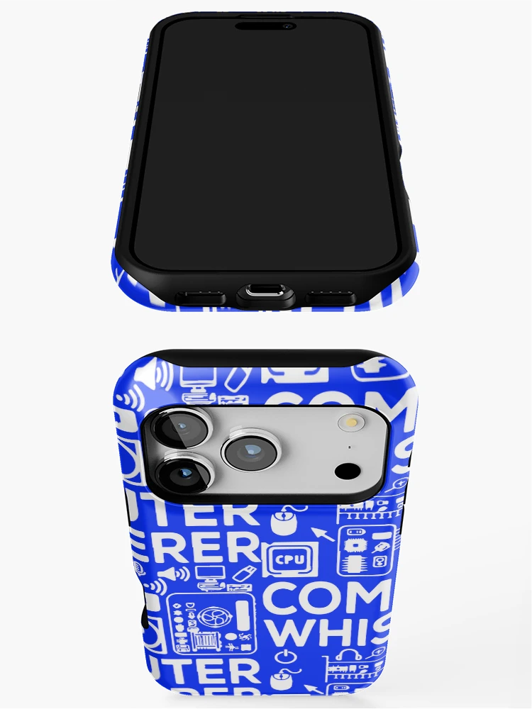 Thumbnail 3 of 4, iPhone Case, Computer Whisperer, IT Tech, Computer Nerd, Software Engineer, Computer Science, Computer Engineer designed and sold by DesignDenDo ⭐⭐⭐⭐⭐.