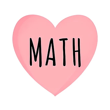 Artwork thumbnail, I Heart Math by CharmStudio