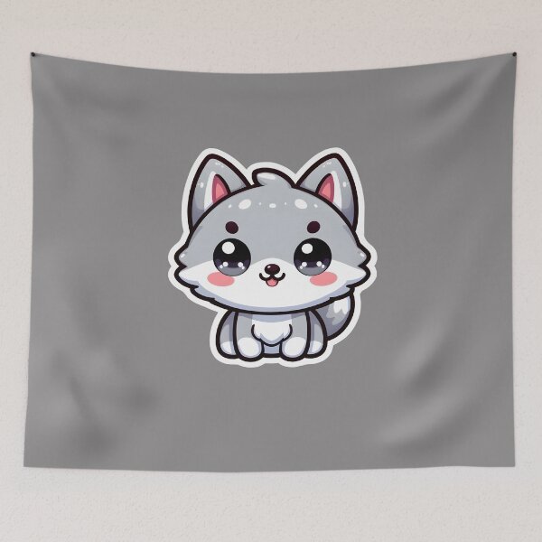 Item preview, Cute Wolf designed and sold by ArtistEmbrace.