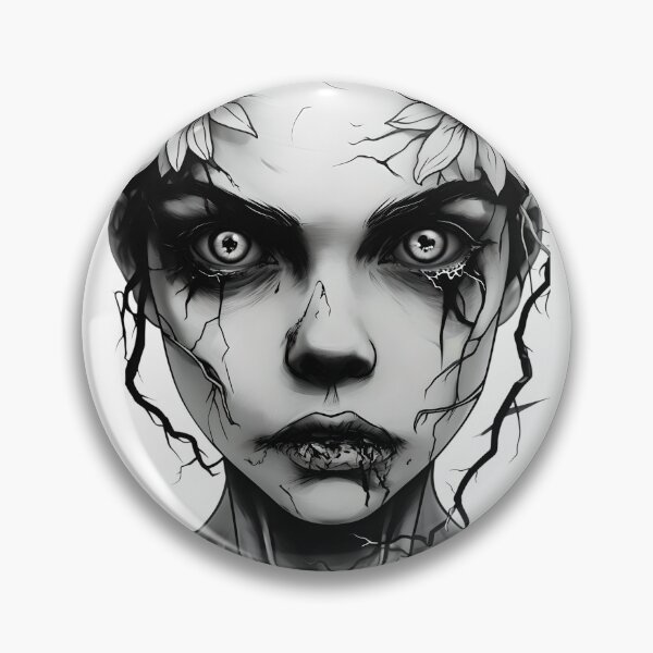 Item preview, Zombie Girl Portrait  designed and sold by NightTimeJ.