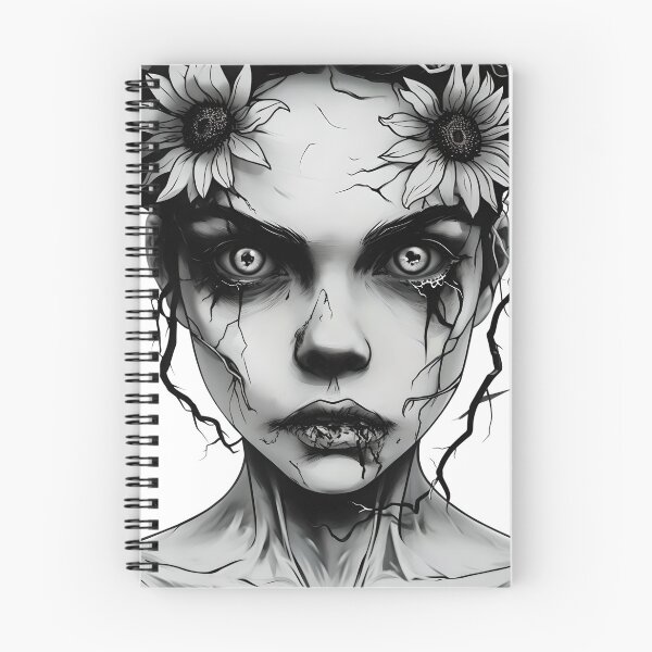 Item preview, Zombie Girl Portrait  designed and sold by NightTimeJ.