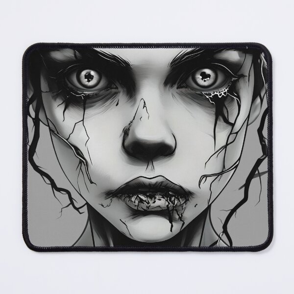Item preview, Zombie Girl Portrait  designed and sold by NightTimeJ.