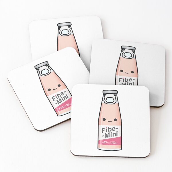 Item preview, Fibe-Mini Japanese Drink – Cute Kawaii Sticker designed and sold by thehappypals.