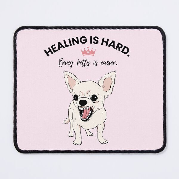 Item preview, Healing Is Hard Funny Therapy Meme designed and sold by EMOTIONZZ.