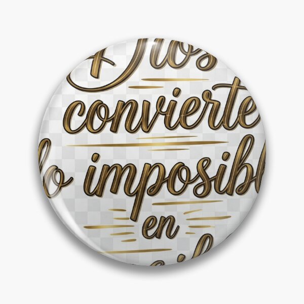 Item preview, Lo que es Imposible para los Hombres, es Posible para Dios designed and sold by EvoluGráfico.