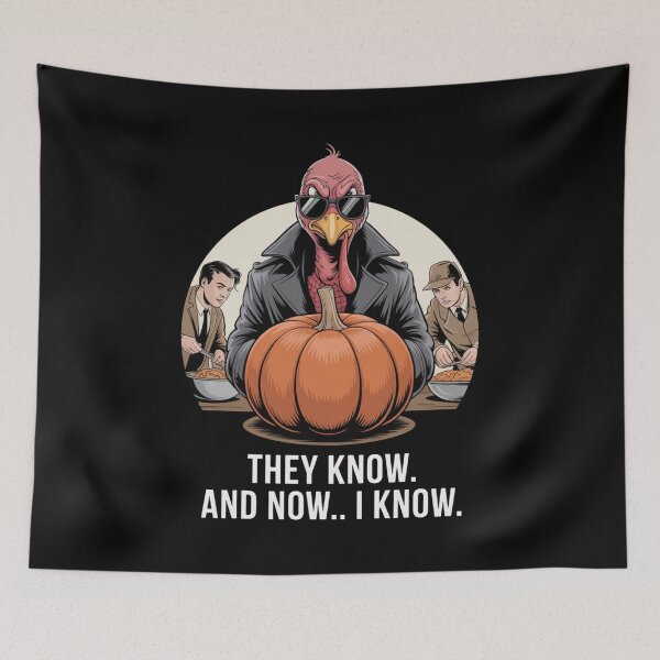 Item preview, The Turkey Who Knew Too Much designed and sold by SignumShop.
