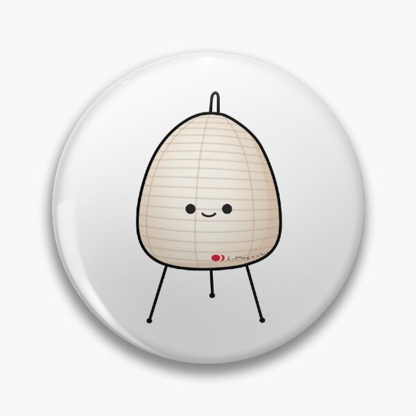 Item preview, Akari 1A Lamp – Cute Kawaii Isamu Noguchi Design designed and sold by thehappypals.