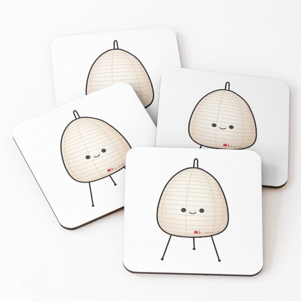 Item preview, Akari 1A Lamp – Cute Kawaii Isamu Noguchi Design designed and sold by thehappypals.