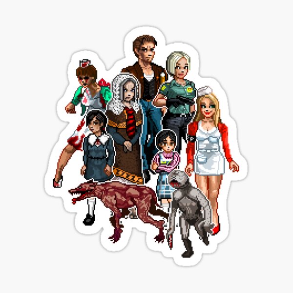 Item preview, Silent Hill 1 Cast Ensemble designed and sold by Dougy FreshArt.