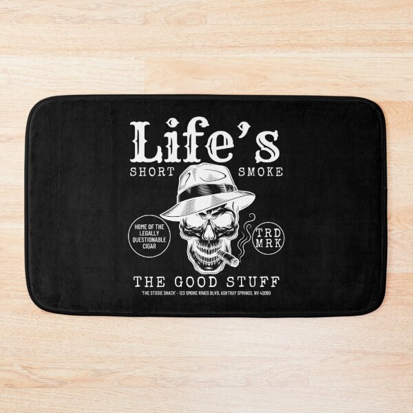 Item preview, Life's short, smoke cigars (Cigars and bourbon) designed and sold by Peerless-Prime.