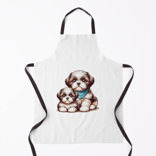Item preview, Cute Shihtzu puppy with daddy designed and sold by nicnacc.