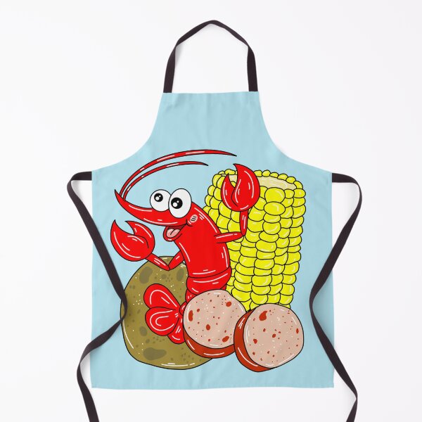 Item preview,  A Crawfish Boil Party with Blue Background  designed and sold by missmann.