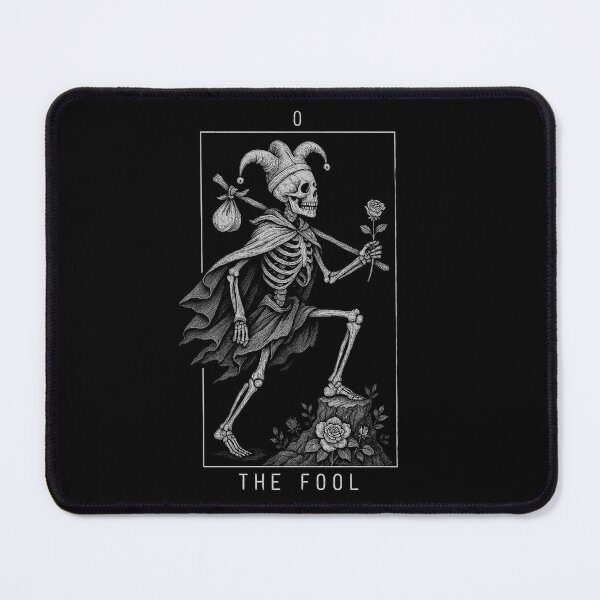 Item preview, The Fool - Major Arcana - Skeleton Tarot Cards designed and sold by Boriken Brujas.