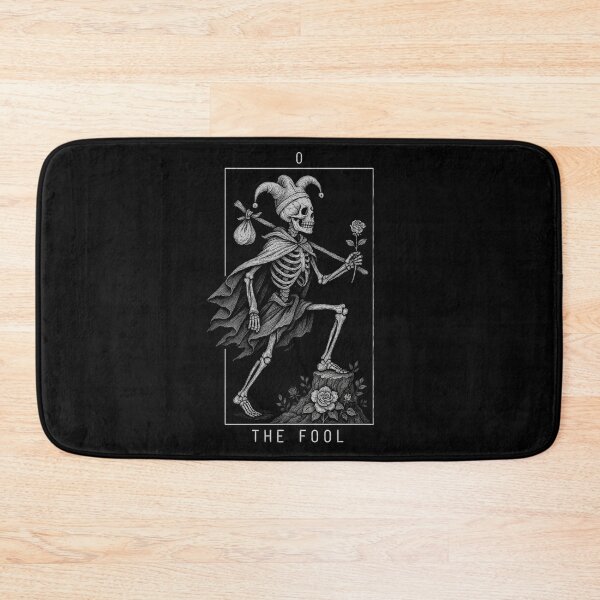 Item preview, The Fool - Major Arcana - Skeleton Tarot Cards designed and sold by Boriken Brujas.
