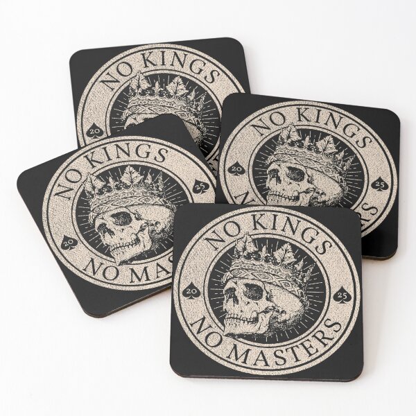 Item preview, No Kings No Masters Since 1776 - Anti Trump Political Protest designed and sold by zptees.