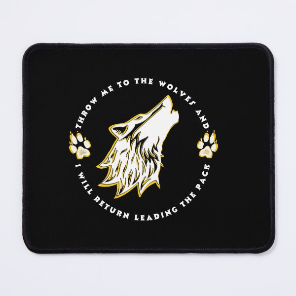 Item preview, Throw Me to the Wolves - White and Yellow designed and sold by TMIstories.
