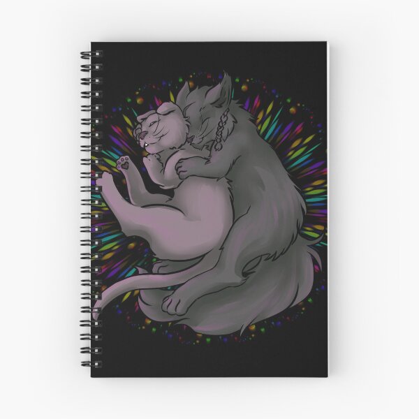 Item preview, Basilio & Fidelio Sleepy Kitty Cuddle - Rainbow Ver. designed and sold by AstralRavens.