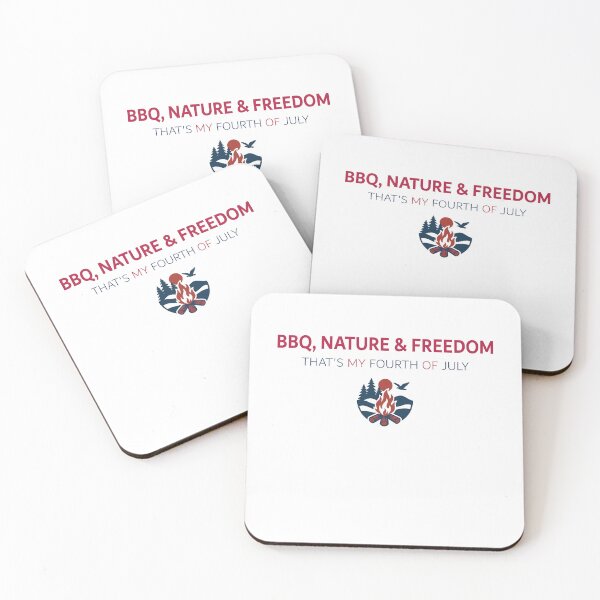 Item preview, BBQ, Nature & Freedom USA Fourth of July Celebration T-shirt Design designed and sold by Nubrixa-Studio.