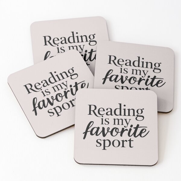 Item preview, Reading is my favorite sport designed and sold by Moonody Designs.