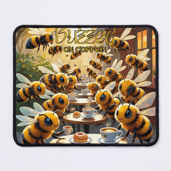 Item preview, Buzzed on coffein designed and sold by theTailorfamily.