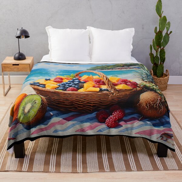 Item preview, Sweet Summer Dreams in a Wicker Basket designed and sold by Lana Magnolia.