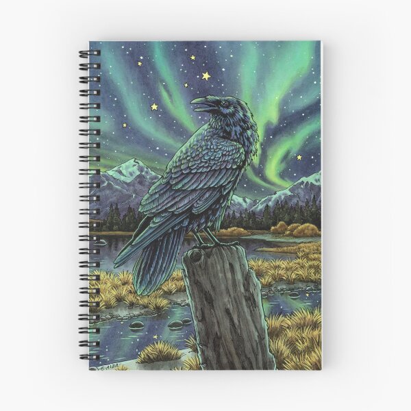 Item preview, Everyday Witch's Familiars Oracle - The Raven designed and sold by Elisabeth Alba Illustration.