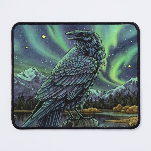 Item preview, Everyday Witch's Familiars Oracle - The Raven designed and sold by Elisabeth Alba Illustration.