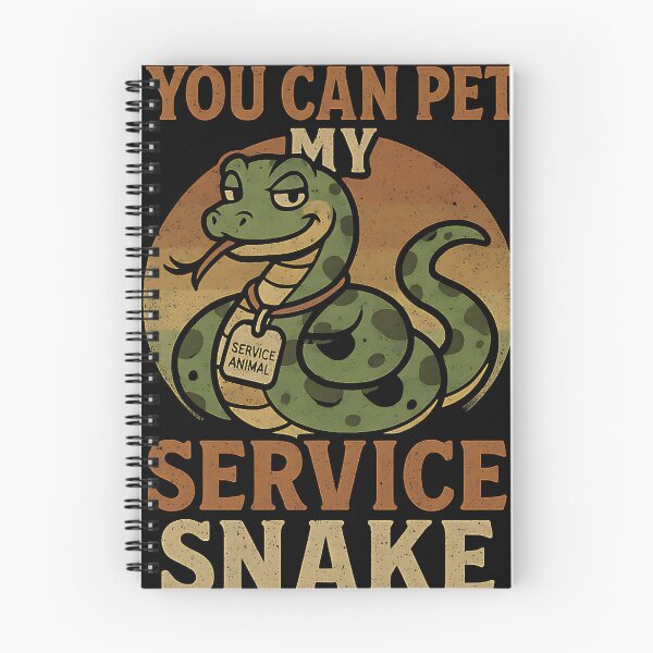 Item preview, You Can Pet My Service Snake - Adult Humor  designed and sold by zptees.