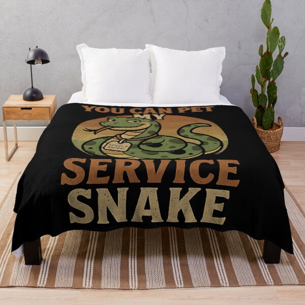Item preview, You Can Pet My Service Snake - Adult Humor  designed and sold by zptees.