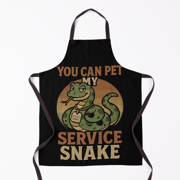 Item preview, You Can Pet My Service Snake - Adult Humor  designed and sold by zptees.