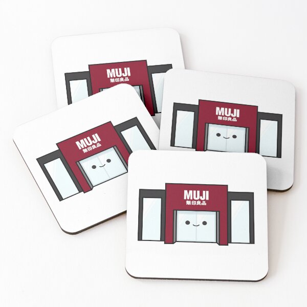Item preview, Kawaii Muji Store – Japanese Minimalist Lifestyle Illustration designed and sold by thehappypals.