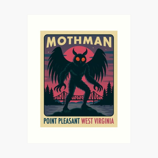 Item preview, THE MOTHMAN designed and sold by JazzberryBlue.
