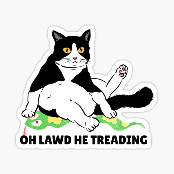 Item preview, Oh Lawd He Treading designed and sold by anninoart.