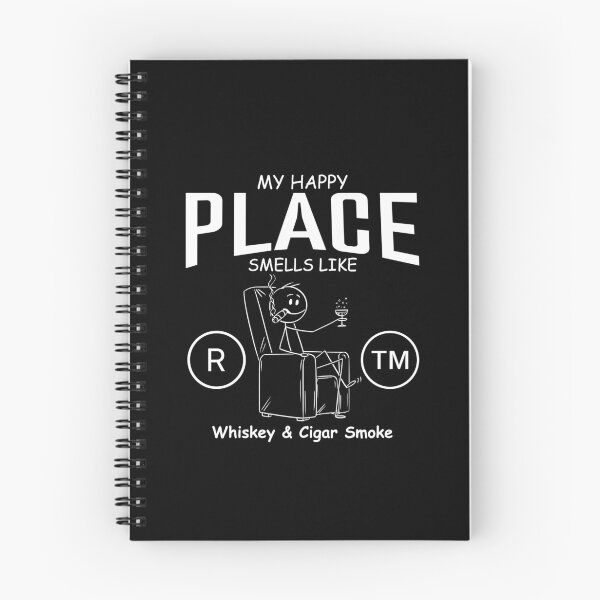 Item preview, My happy place (Cigars and bourbon) designed and sold by Peerless-Prime.
