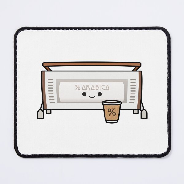 Item preview, Kawaii Arabica Coffee – Japanese Café Culture Illustration designed and sold by thehappypals.