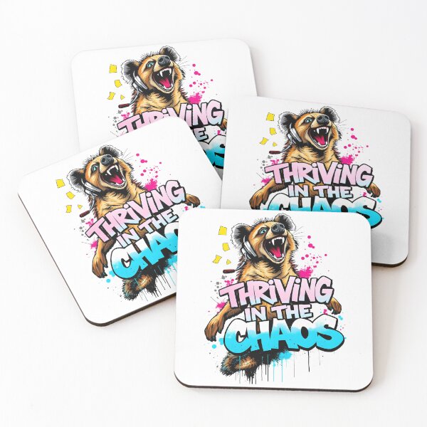 Item preview, Thriving in the Chaos Hyena Design designed and sold by FoxyJags.