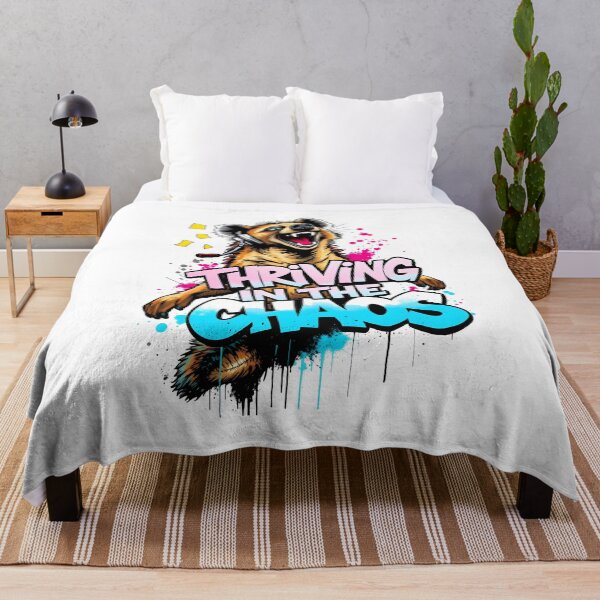 Item preview, Thriving in the Chaos Hyena Design designed and sold by FoxyJags.