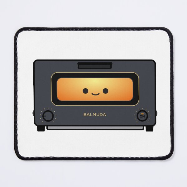 Item preview, Kawaii Balmuda Toaster – Iconic Japanese Appliance Illustration designed and sold by thehappypals.